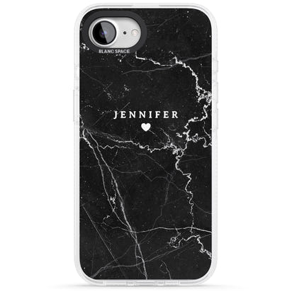 Personalised Black Marble
