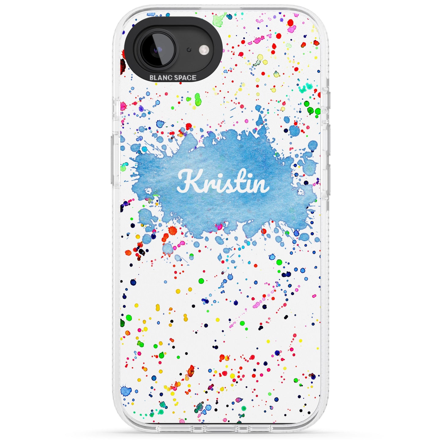 Personalised Rainbow Splatter Name