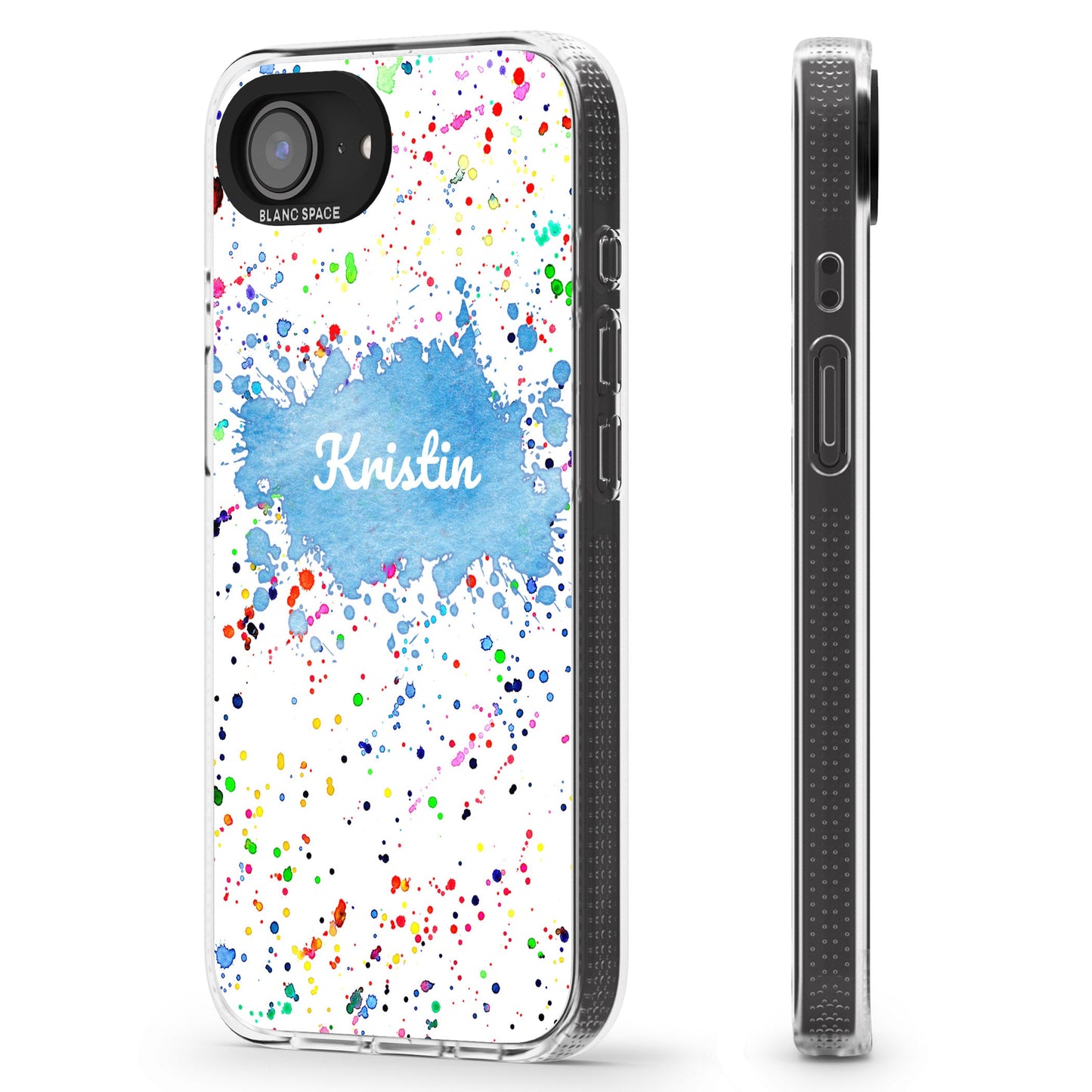 Personalised Rainbow Splatter Name