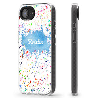 Personalised Rainbow Splatter Name