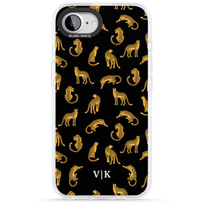 Personalised Gold Cheetah Pattern