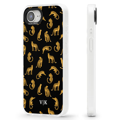 Personalised Gold Cheetah Pattern