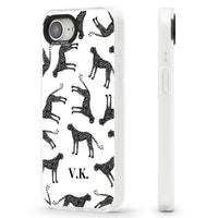 Personalised Black & White Cheetah Pattern
