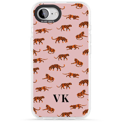 Personalised Pink Safari Tiger Pattern