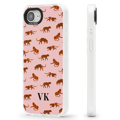 Personalised Pink Safari Tiger Pattern