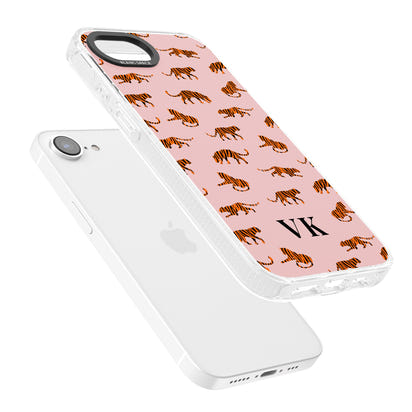 Personalised Pink Safari Tiger Pattern