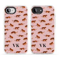 Personalised Pink Safari Tiger Pattern