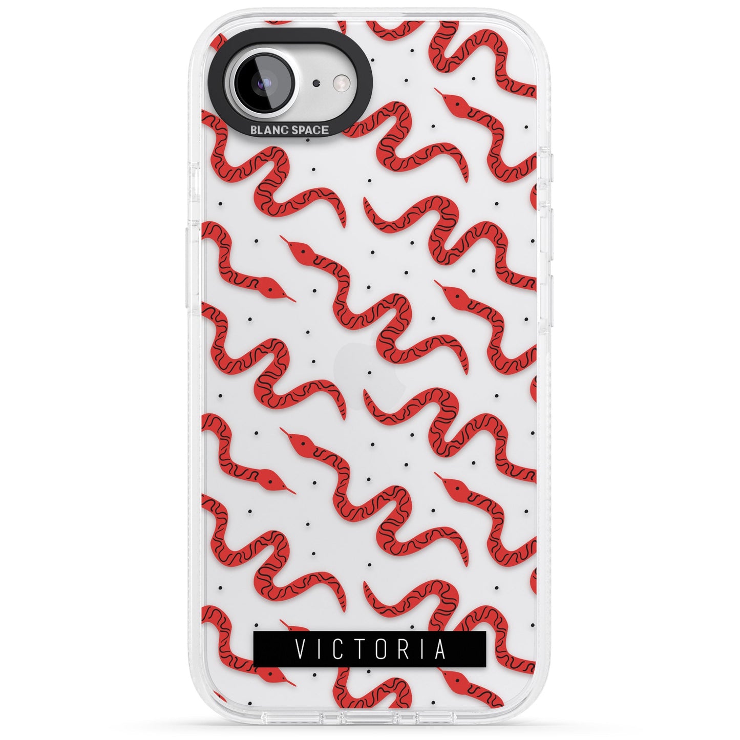 Personalised Red Snake Pattern