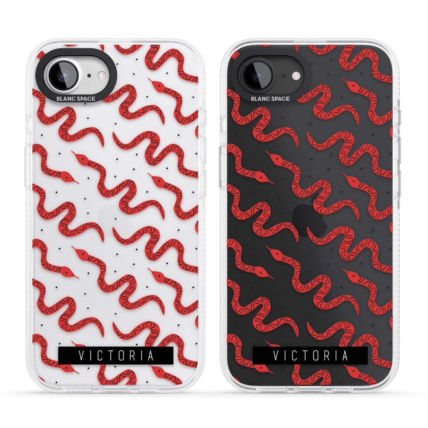 Personalised Red Snake Pattern