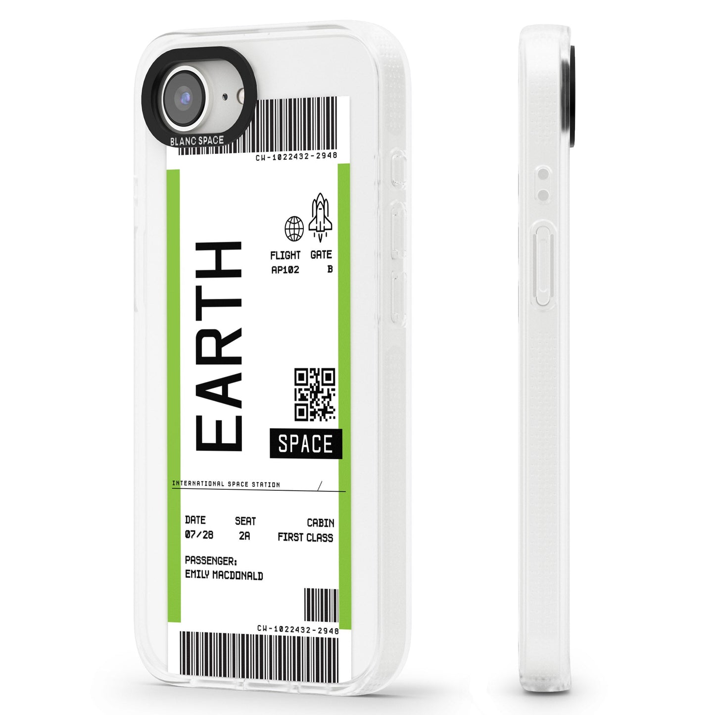 Personalised Earth Travel Ticket