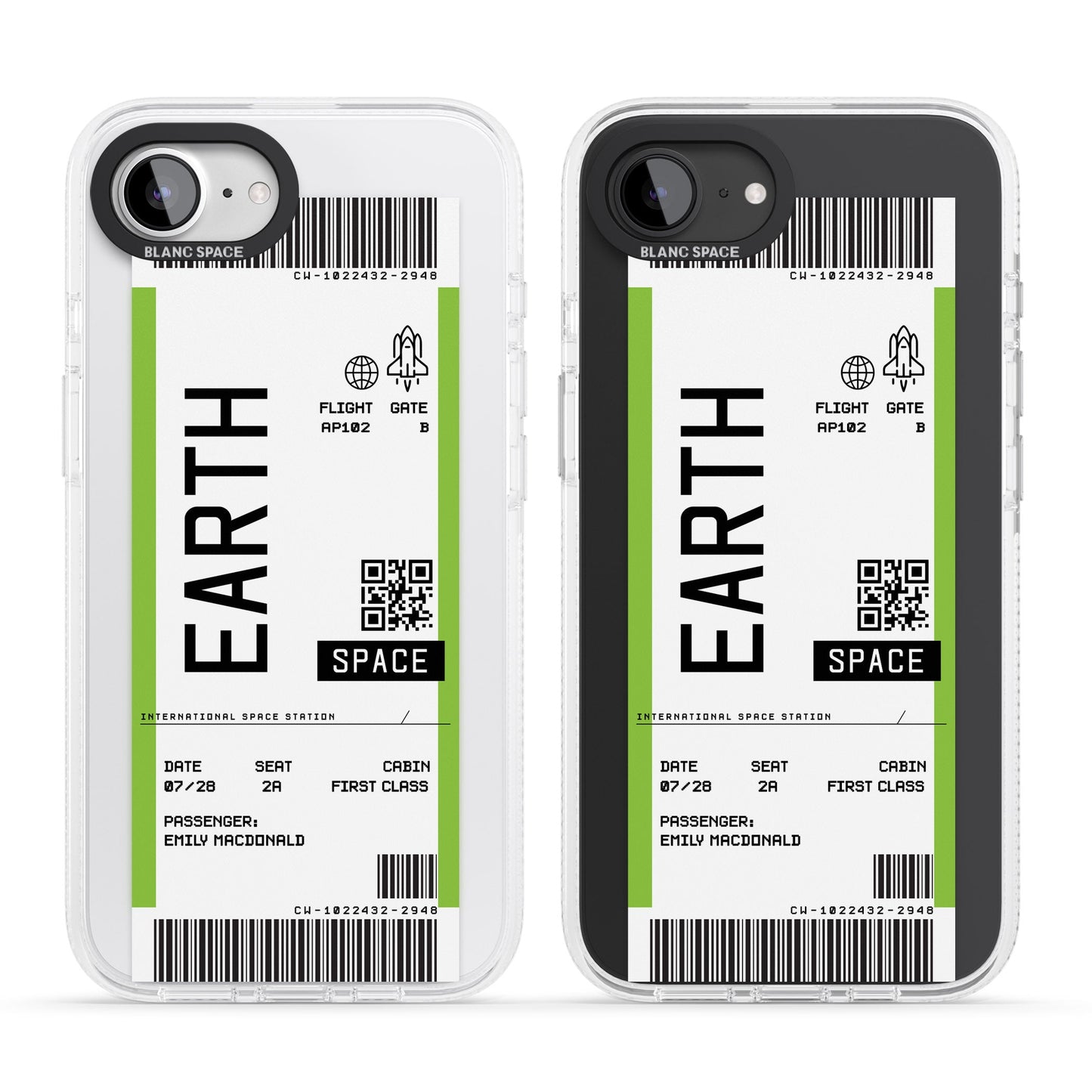 Personalised Earth Travel Ticket