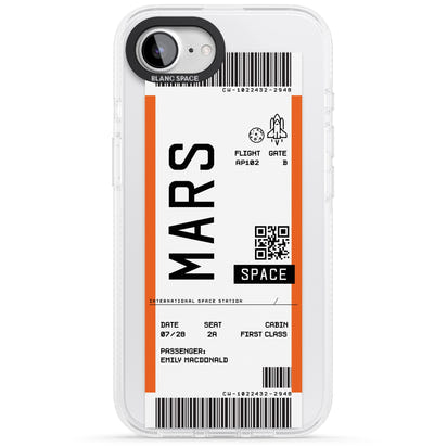 Personalised Mars Travel Ticket