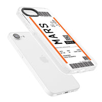 Personalised Mars Travel Ticket