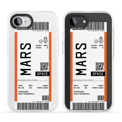 Personalised Mars Travel Ticket