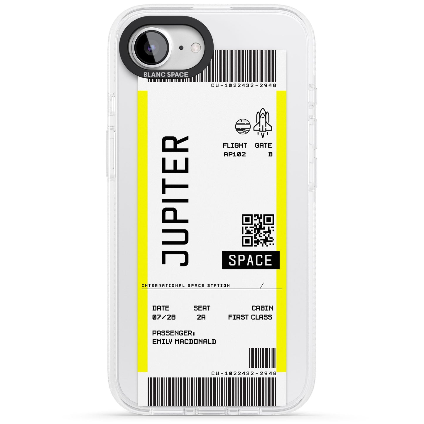 Personalised Jupiter Travel Ticket