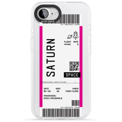 Personalised Saturn Travel Ticket
