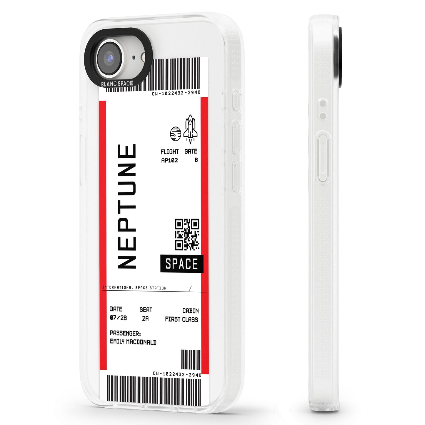 Personalisierte Neptune-Reisekarte