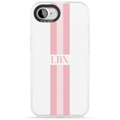 Personalised Minimal Pink Stripe