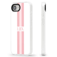 Personalised Minimal Pink Stripe