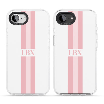 Personalised Minimal Pink Stripe