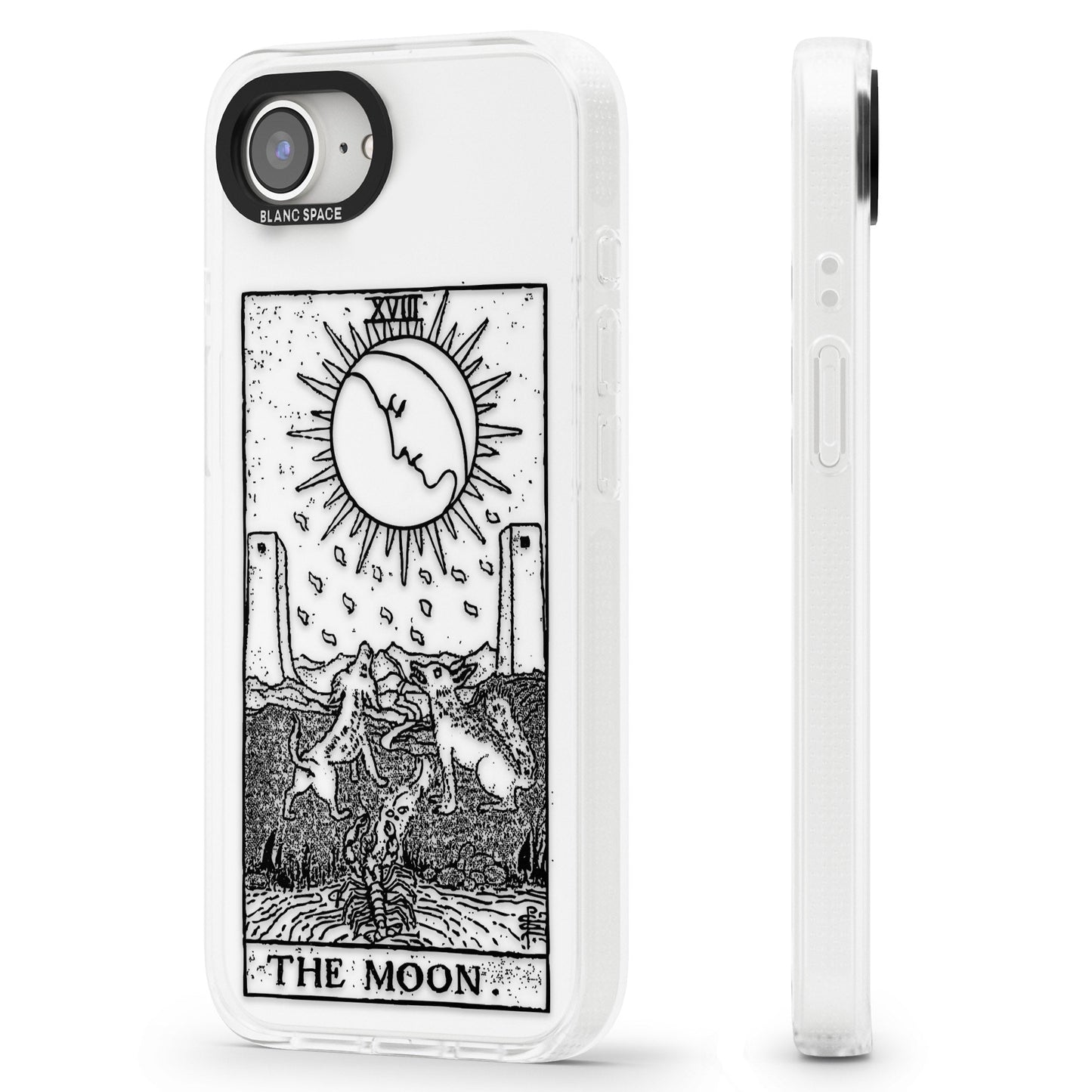Personalised The Moon Tarot Card (Clear)