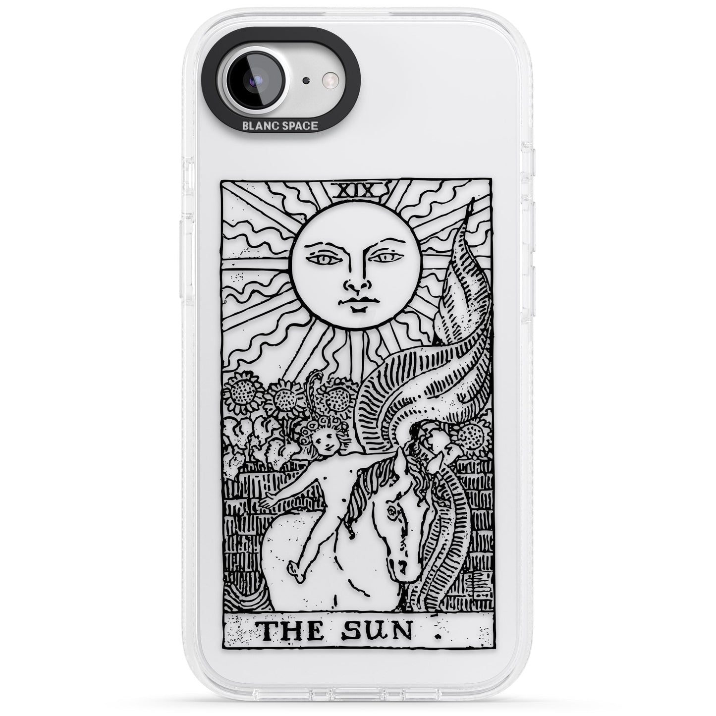 Personalised The Sun Tarot Card (Clear)