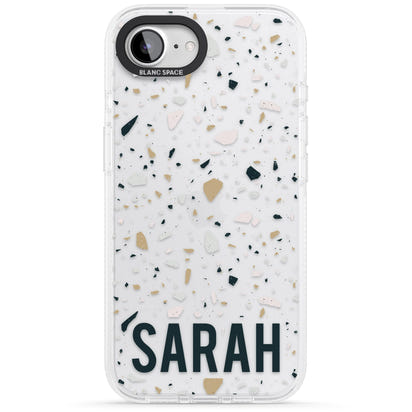 Personalised Terrazzo Blue, Pink, Brown