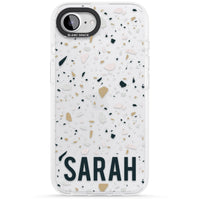 Personalised Terrazzo Blue, Pink, Brown