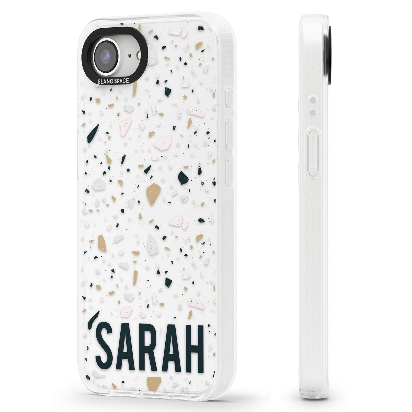 Personalised Terrazzo Blue, Pink, Brown