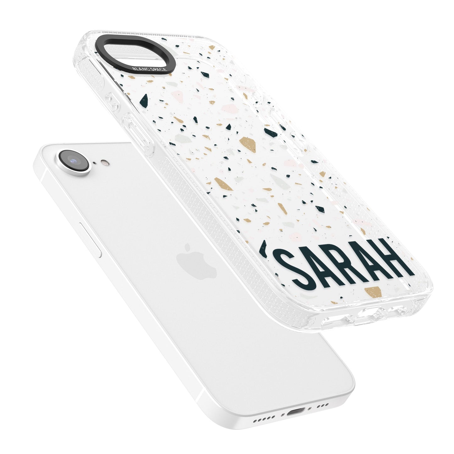 Personalised Terrazzo Blue, Pink, Brown