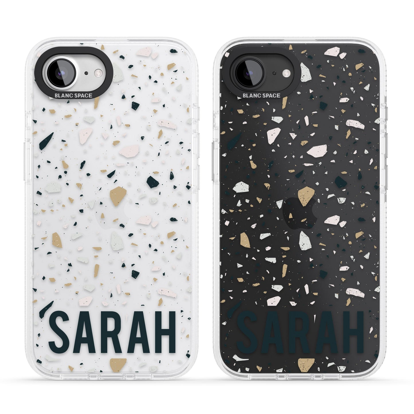 Personalised Terrazzo Blue, Pink, Brown