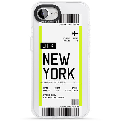 Personalised New York Boarding Pass