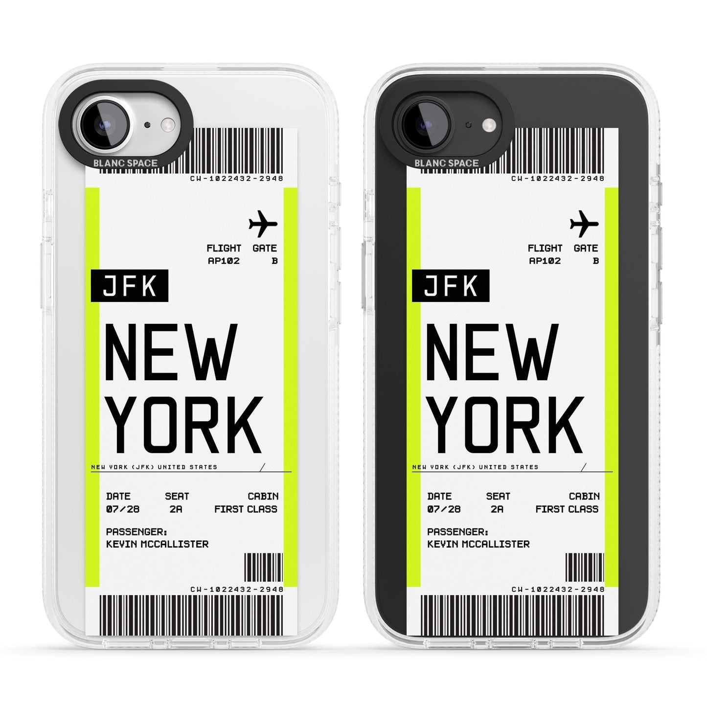 Personalised New York Boarding Pass