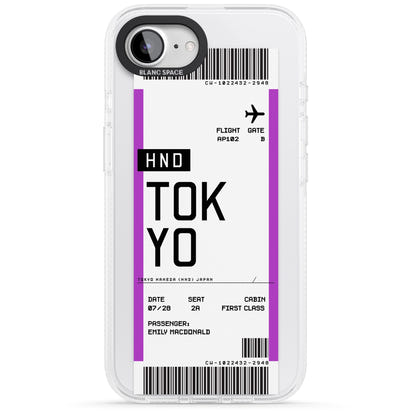 Personalised Tokyo Boarding Pass