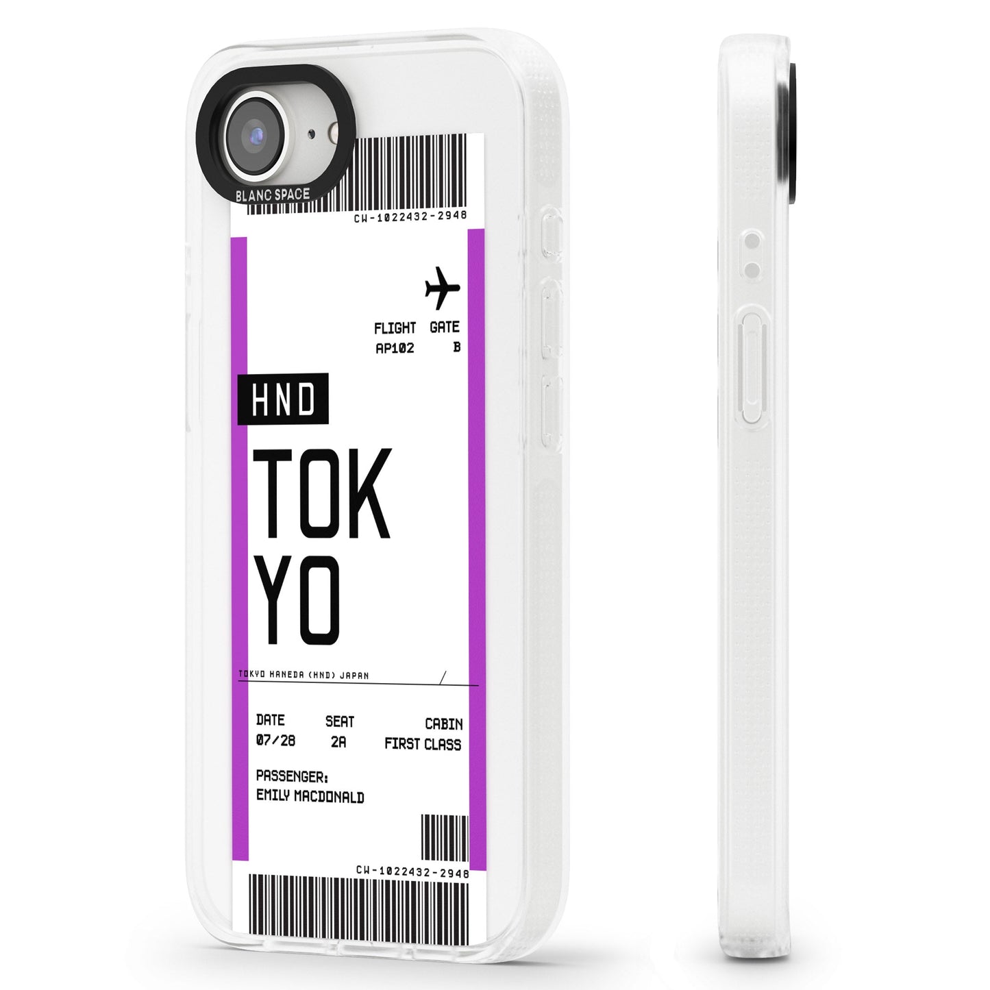 Personalised Tokyo Boarding Pass