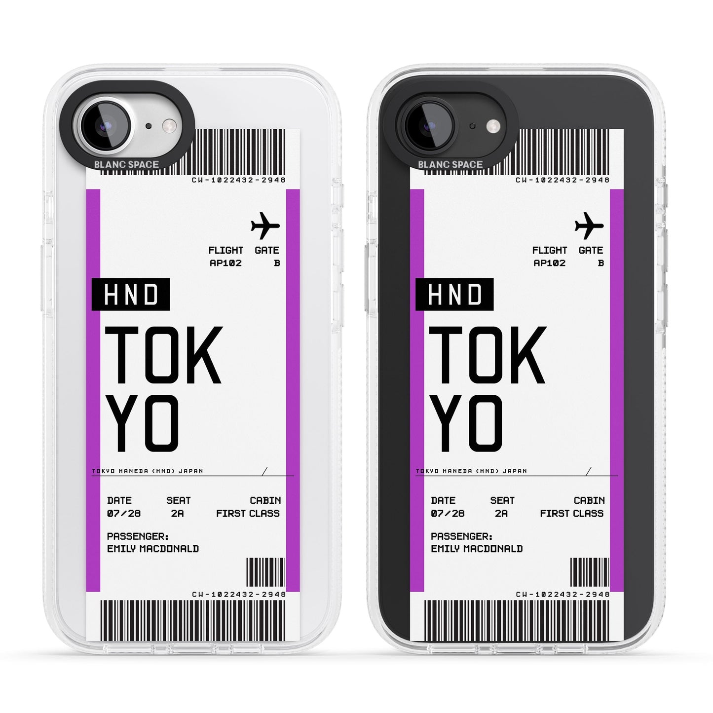 Personalised Tokyo Boarding Pass