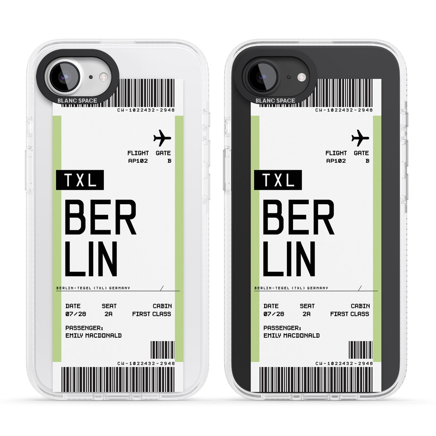 Personalised Berlin Boarding Pass