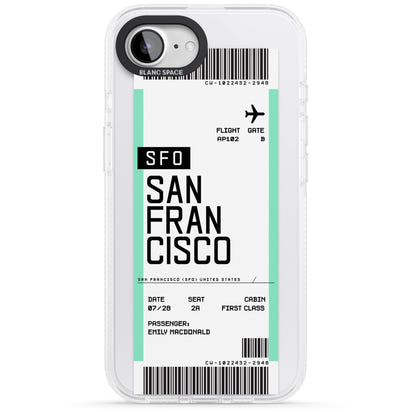 Personalised San Francisco Boarding Pass