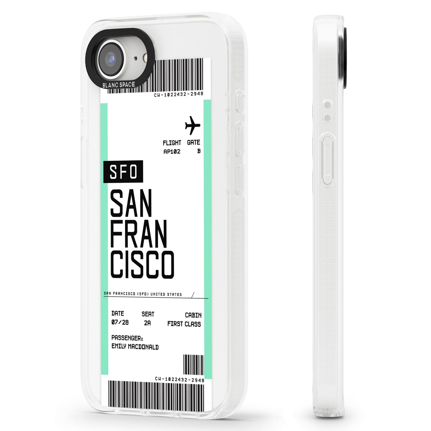 Personalised San Francisco Boarding Pass