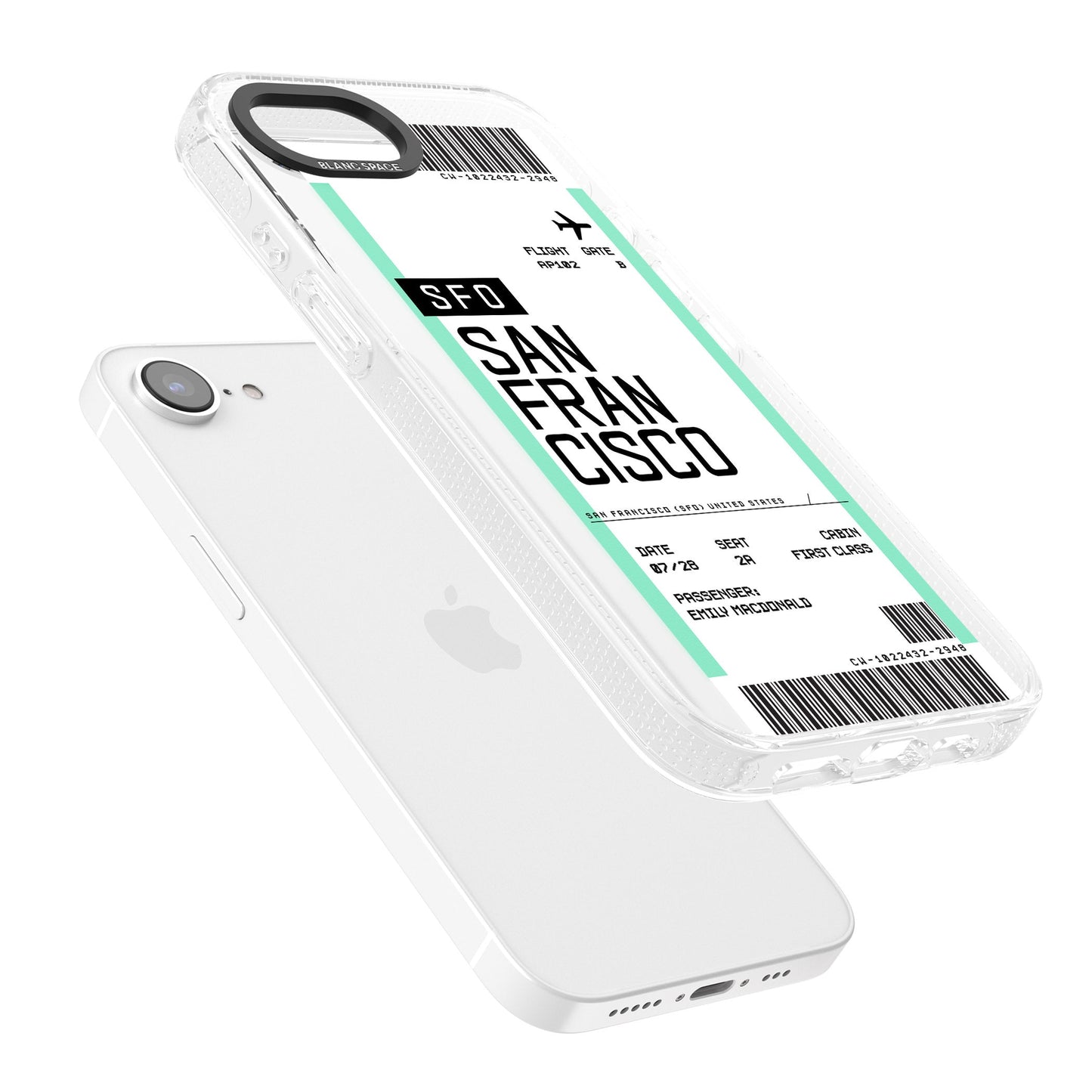 Personalised San Francisco Boarding Pass