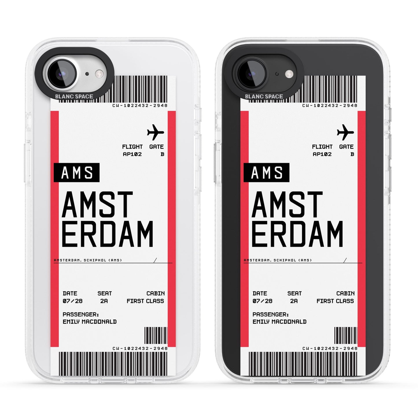 Personalised Amsterdam Boarding Pass