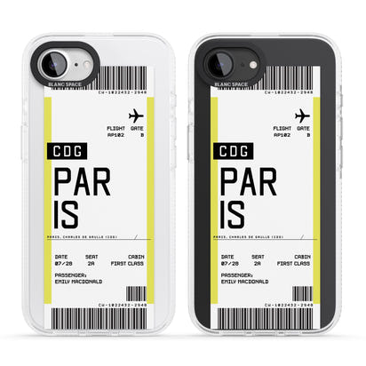 Personalised Paris Boarding Pass