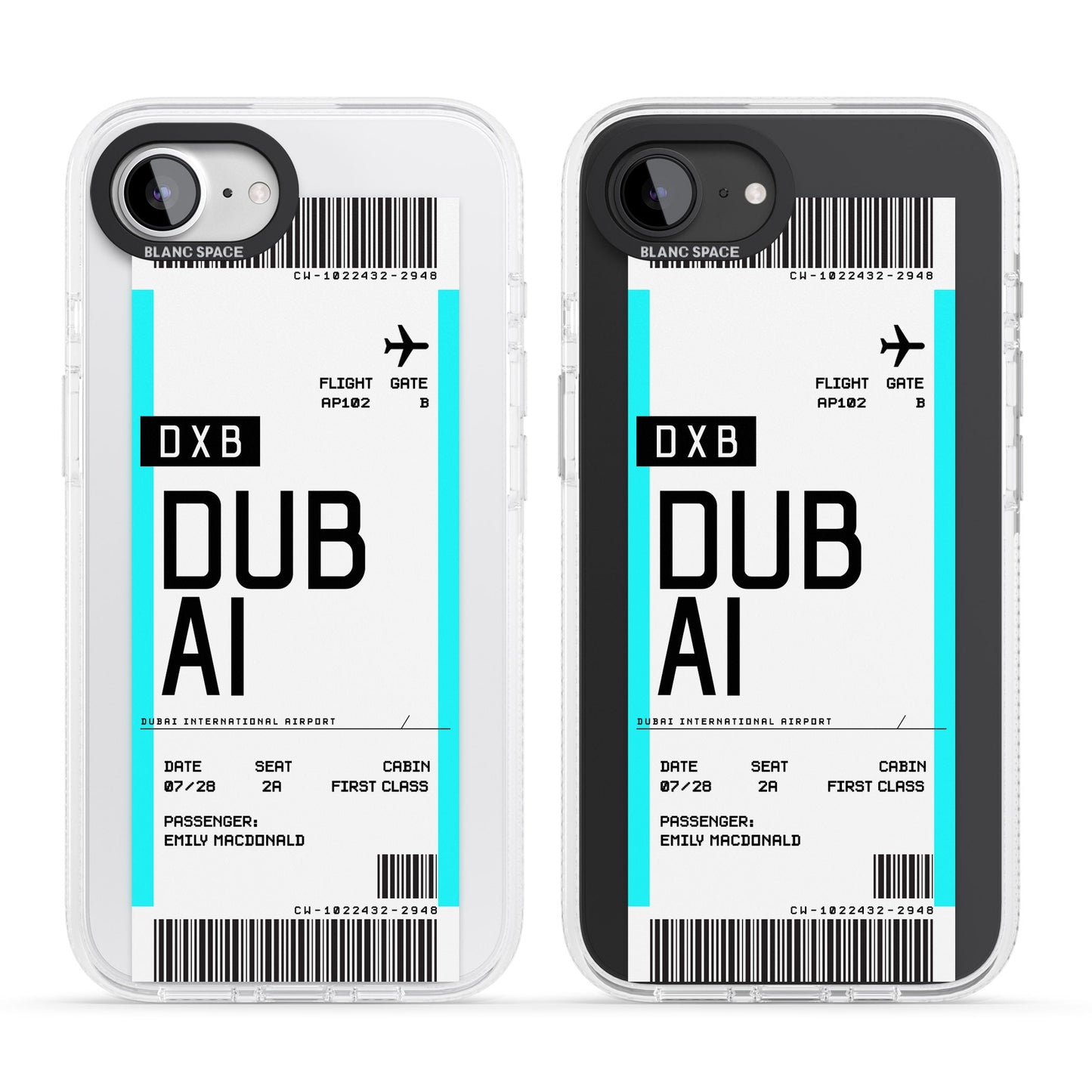 Personalised Dubai Boarding Pass