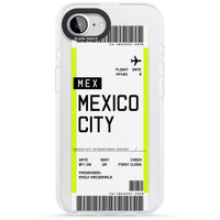 Carte d'embarquement personnalisée pour Mexico