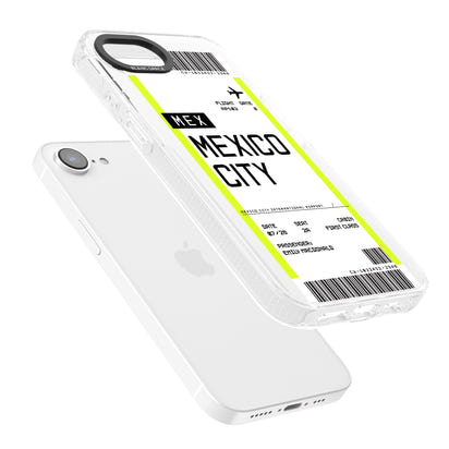 Carte d'embarquement personnalisée pour Mexico