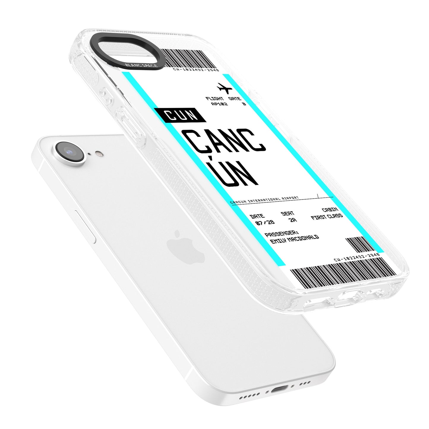 Personalised Cancún Boarding Pass