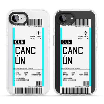 Personalised Cancún Boarding Pass