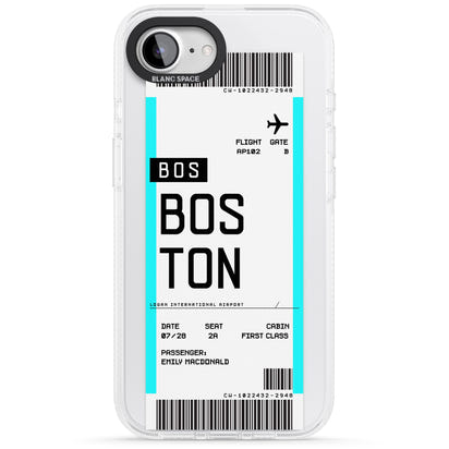 Personalised Boston Boarding Pass