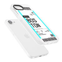 Personalised Boston Boarding Pass