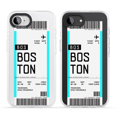 Personalised Boston Boarding Pass